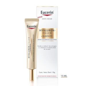 EUCERIN HYALURON FILLER + ELASTICITY CONTORNO DE OJOS FPS20+ 15ml