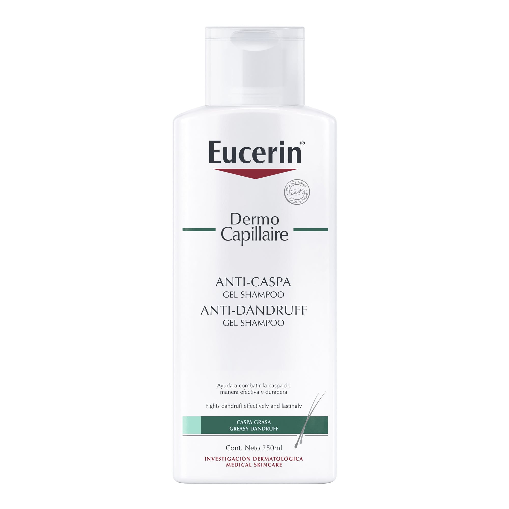 EUCERIN DERMO CAPILLAIRE SHAMPOO CASPA GRASA 250ml