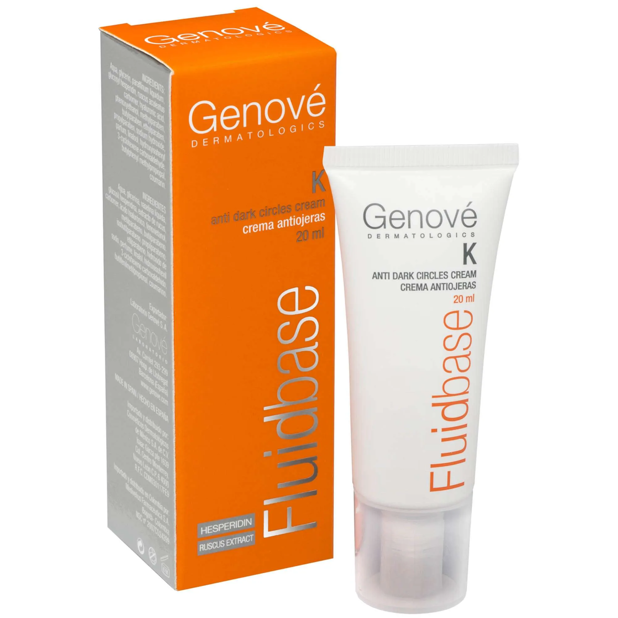 FLUIDBASE K CREMA ANTIOJERAS 2Oml