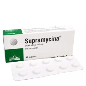SUPRAMYCINA 100mg X10tabs SIN IVA